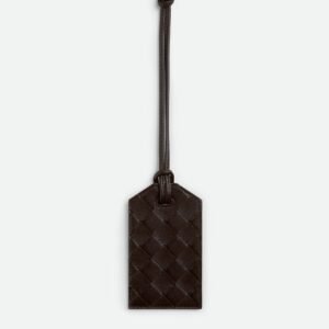 Intrecciato Tag Holder On Strap