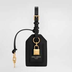 Calfskin keychain