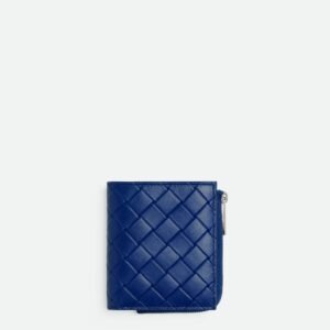 Intrecciato Stamp Bi-Fold Wallet