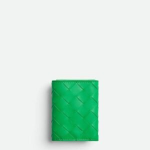 Intrecciato Tiny Tri-Fold Wallet