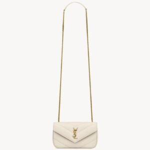 LOULOU MINI IN LAMBSKIN
BLANC VINTAGE