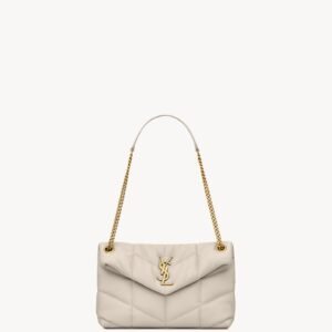 PUFFER SMALL IN NAPPA LEATHER
BLANC VINTAGE