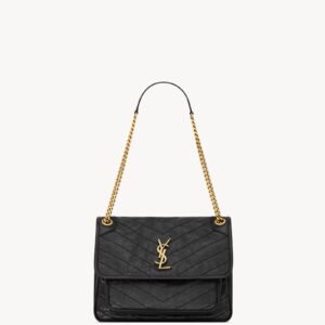 NIKI MEDIUM IN VINTAGE LEATHER
BLACK