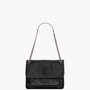 NIKI MEDIUM IN VINTAGE LEATHER
BLACK