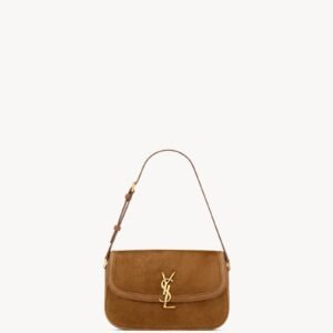 SOLFERINO SMALL IN SUEDE
CARAMEL COGNAC