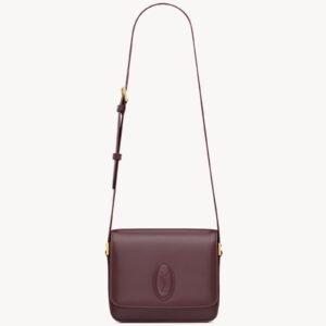 LE 61 MEDIUM SATCHEL IN SAINT LAURENT BOX
ROUGE CABERNET