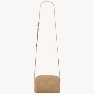 GABY ZIPPED POUCH IN SUEDE
GOLDEN LEAF