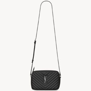 LOU CAMERA BAG IN QUILTED LEATHER
NOIR