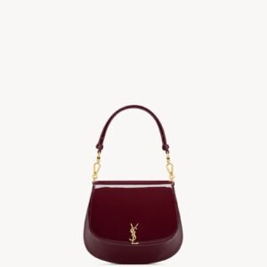 MINI VOLTAIRE TOP HANDLE BAG IN PATENT LEATHER
DARK RED WINE