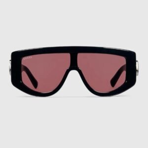 Rectangular frame sunglasses