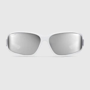 Rectangular frame sunglasses