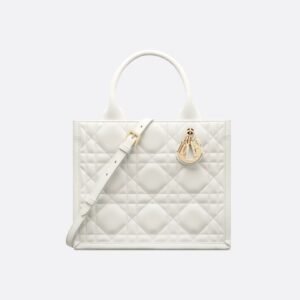 Small Dior Book Tote
Latte Macrocannage Calfskin