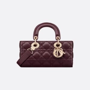 Small Lady D-Joy Bag
Plum Cannage Lambskin