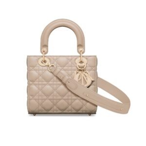 Small Lady Dior My ABCDior Bag
Desert Taupe Cannage Lambskin
