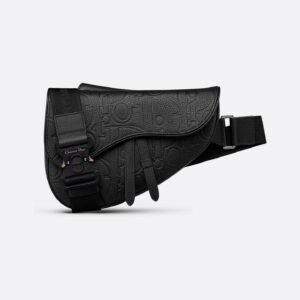 Saddle Bag
Black Dior Gravity Leather and Black Grained Calfskin