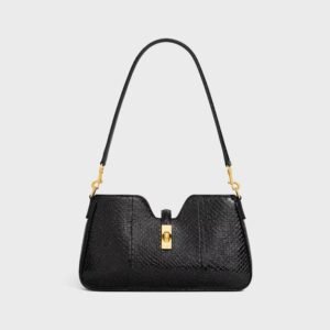 SHOULDER CAMILLE 16 SOFT IN PYTHON GLITTER