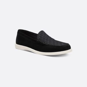 Dior Granville Loafer
Black Suede and Dior Oblique Jacquard