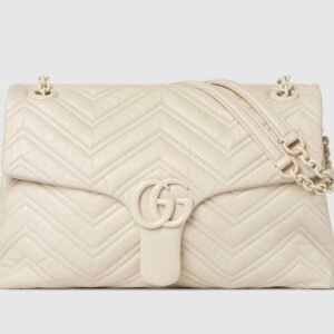 GG Marmont medium shoulder bag
Variation
ivory leather
