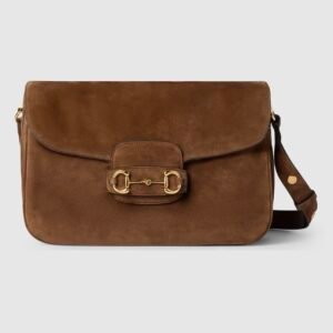 Gucci Horsebit 1955 Aura medium shoulder bag
Variation
brown suede