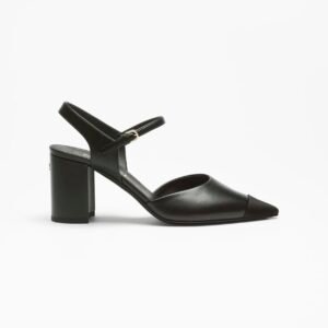 SLINGBACKS
 
Lambskin & Grosgrain 
Black