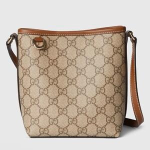 GG Emblem nano bucket bag
Variation
beige and dark brown fabric