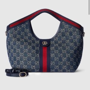 Gucci Giglio small tote bag
Variation
blue and white GG denim