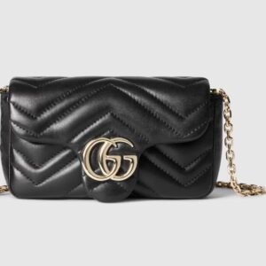 GG Marmont mini shoulder bag
Variation
black leather