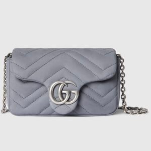 GG Marmont mini shoulder bag
Variation
grey leather