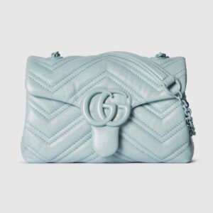 GG Marmont mini shoulder bag
Variation
light blue leather