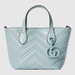 GG Marmont small tote bag
Variation
icy blue leather