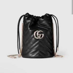 GG Marmont small bucket bag
Variation
black leather