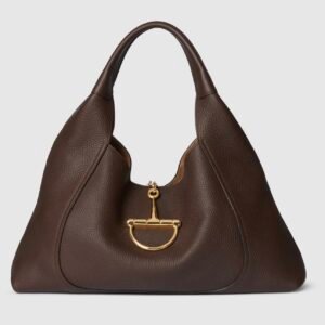 Gucci Softbit maxi shoulder bag
Variation
dark brown leather