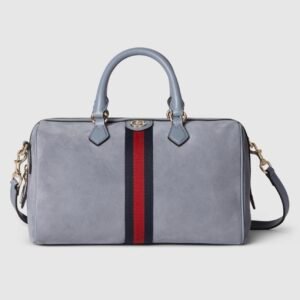 Ophidia large boston bag
Variation
dusty blue suede