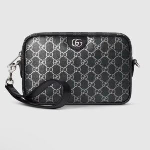 GG small crossbody bag
Variation
black and silver GG fabric