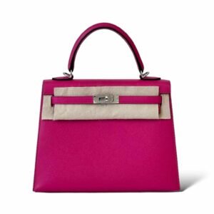 Hermes Kelly 25 Rose Mexico PHW