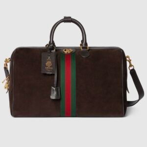 Gucci Savoy medium duffle bag
Variation
dark brown suede