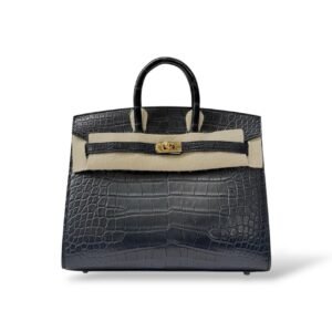 Hermes Birkin 20 Black Alligator GHW