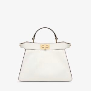 Peekaboo ISeeU Small
White leather bag
