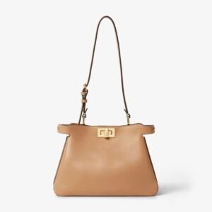 Peekaboo Soft Small
Cappuccino-coloured leather bag
