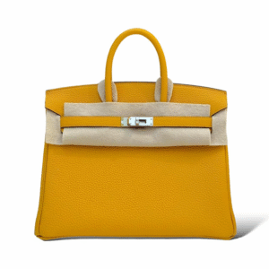 Hermes Birkin 25 Jaune Ambre Togo PHW