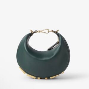 Fendigraphy Mini
Dark green leather mini-bag