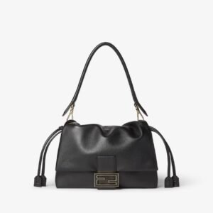 Mamma Baguette Medium
Black nappa leather bag