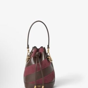 Mon Tresor
Mini-bag in leather and suede with two-tone inlay