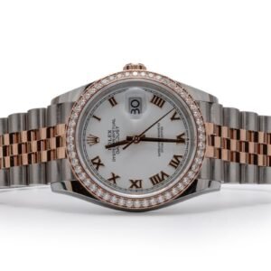 Rolex Datejust Ref - 126281 36mm White Roman Dial Jubilee Bracelet