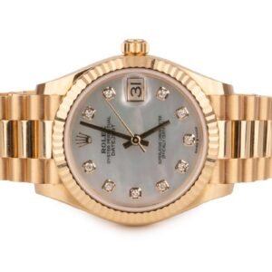 Rolex Lady Datejust Ref - 278278 31mm 18k Yellow Gold Mop Yellow Gold President Bracelet