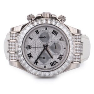 Rolex Daytona Ref - 116599TBR 40mm White Gold Full Diamond