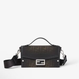 Baguette Soft Trunk
Brown FF fabric bag