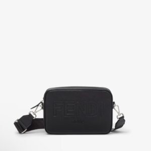 Fendi Roma Camera Case
Black leather bag