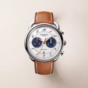 Arceau Chronographe watch, 42 mm