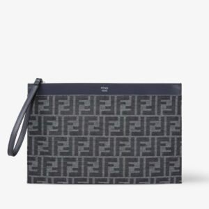 FF Jacquard Flat Pouch Medium
Blue FF jacquard pouch